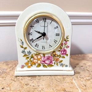 Godinger vintage porcelain clock